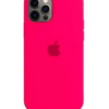 Capa Capinha Silicone Para Iphone  Cor Rosa-pink 13 Pro Max - Image 2